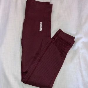 Gymshark Maroon Leggings
